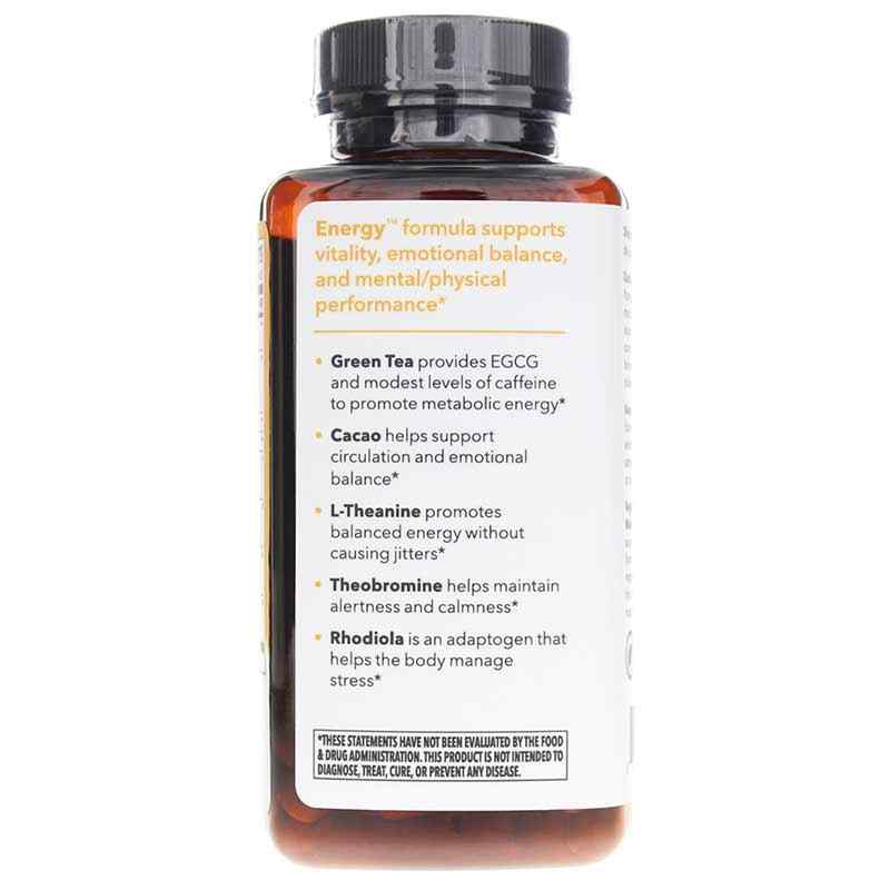 Energy, 60 Veg Capsules, by LifeSeasons, image #3