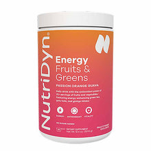 Energy Fruits & Greens, Passion Orange Guava, by NutriDyn