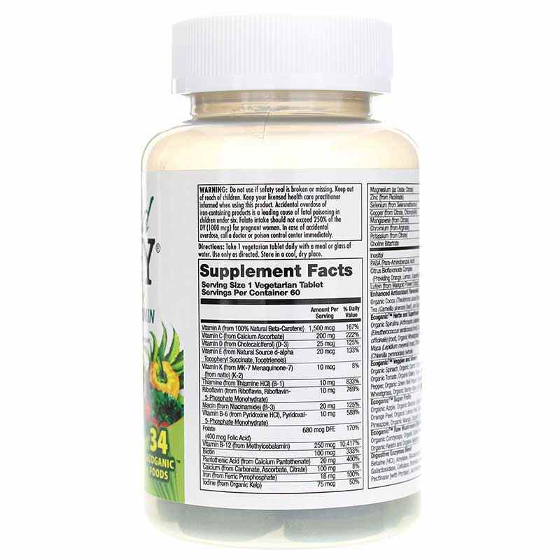 Enhanced Energy Once Daily Whole Food Multivitamin, by Kal, image #2