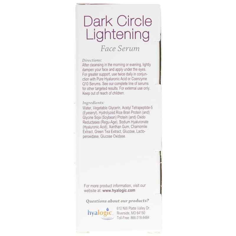 Episilk Dark Circle Lightening Serum, .47 Oz, by Hyalogic, image #3