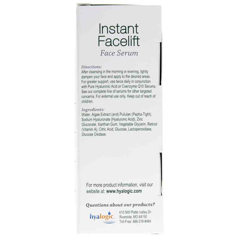Episilk Instant Facelift Serum, .47 Oz, by Hyalogic, image #3