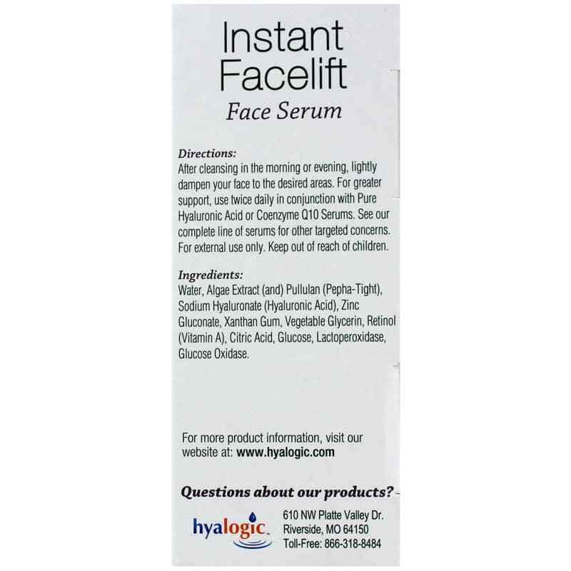 Episilk Instant Facelift Serum, 1 Oz, by Hyalogic, image #2