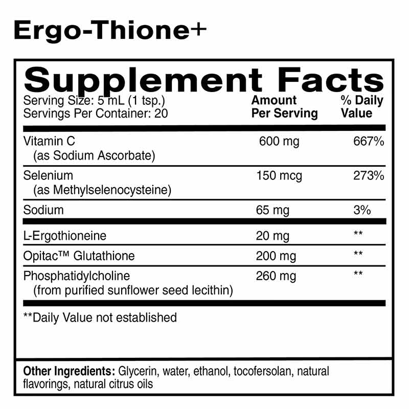 Ergo-Thione +, 3.38 Oz, by Quicksilver Scientific, image #2