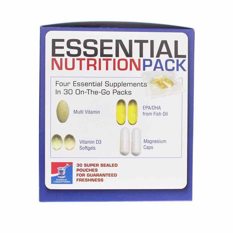 Essential Packa Essential Nutrition Pack, Anabolic Laboratories – Professional ...