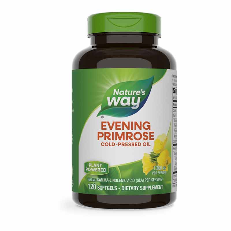 Evening Primrose Max Strength 1300 Mg, 120 Softgels, by Natures Way