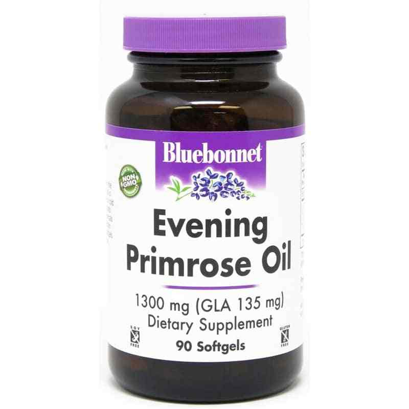 Evening Primrose Oil 1300 Mg, 90 Softgels, by Bluebonnet