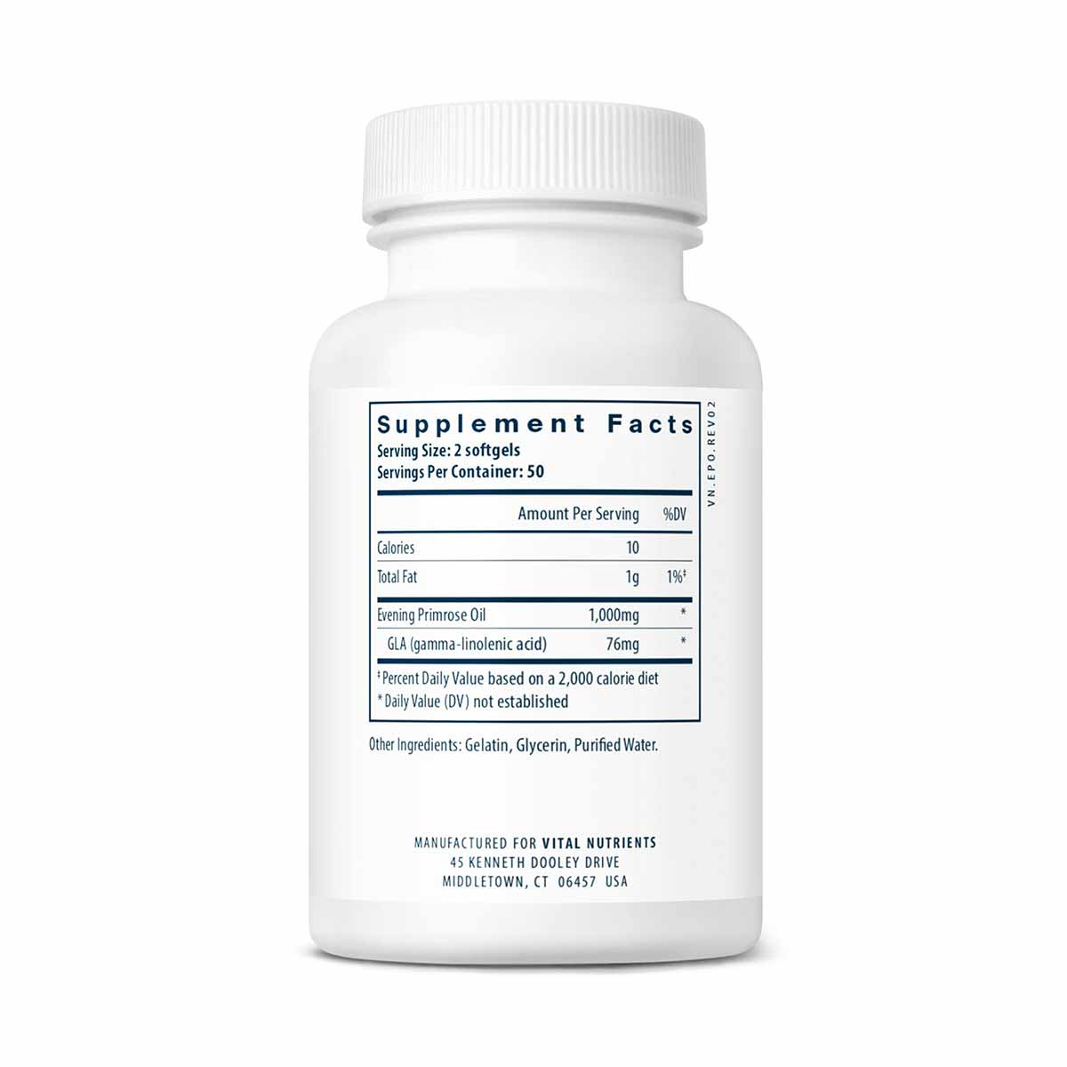 Evening Primrose Oil, by Vital Nutrients