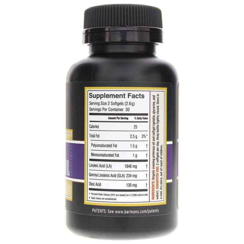 Evening Primrose Oil, 60 Softgels, by Barleans Organic Oils, image #2