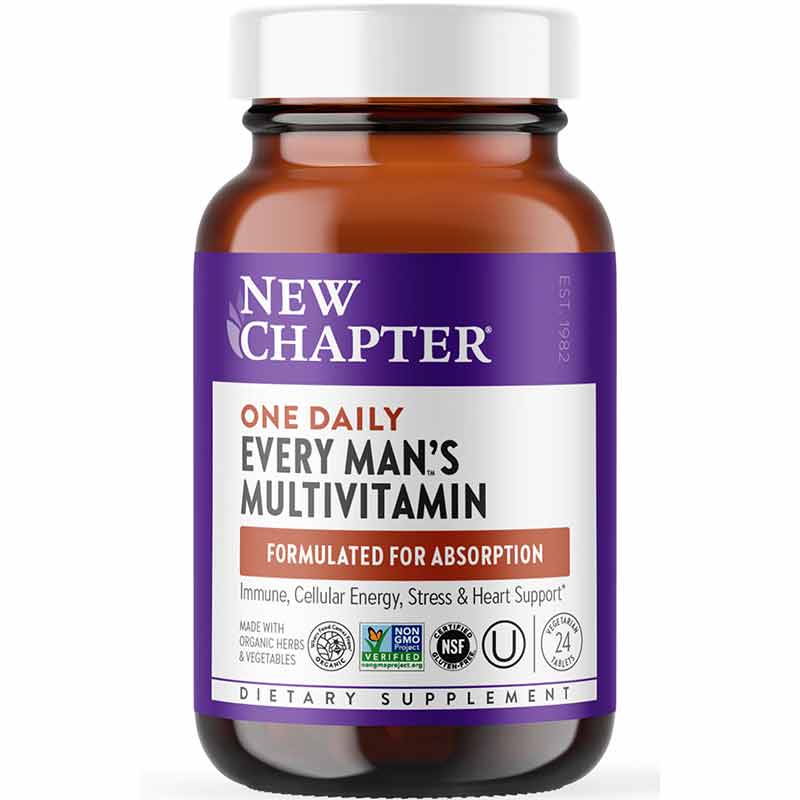 Every Mans One Daily Multi, by New Chapter