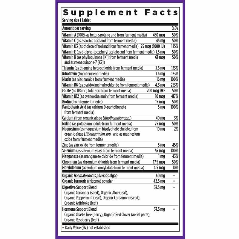 Every Womans One Daily Multi 55+, 24 Veg Tablets, by New Chapter, image #2