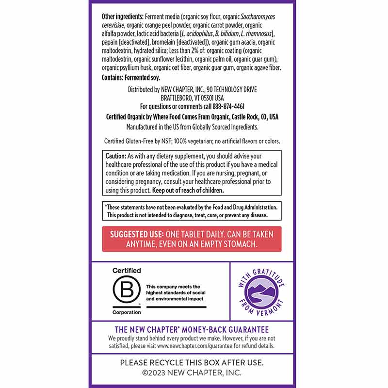 Every Womans One Daily Multi 55+, 72 Veg Tablets, by New Chapter, image #3