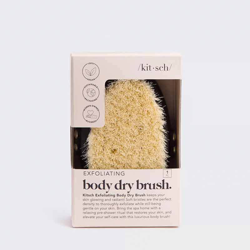 Exfoliating Body Dry Brush, by Kitsch