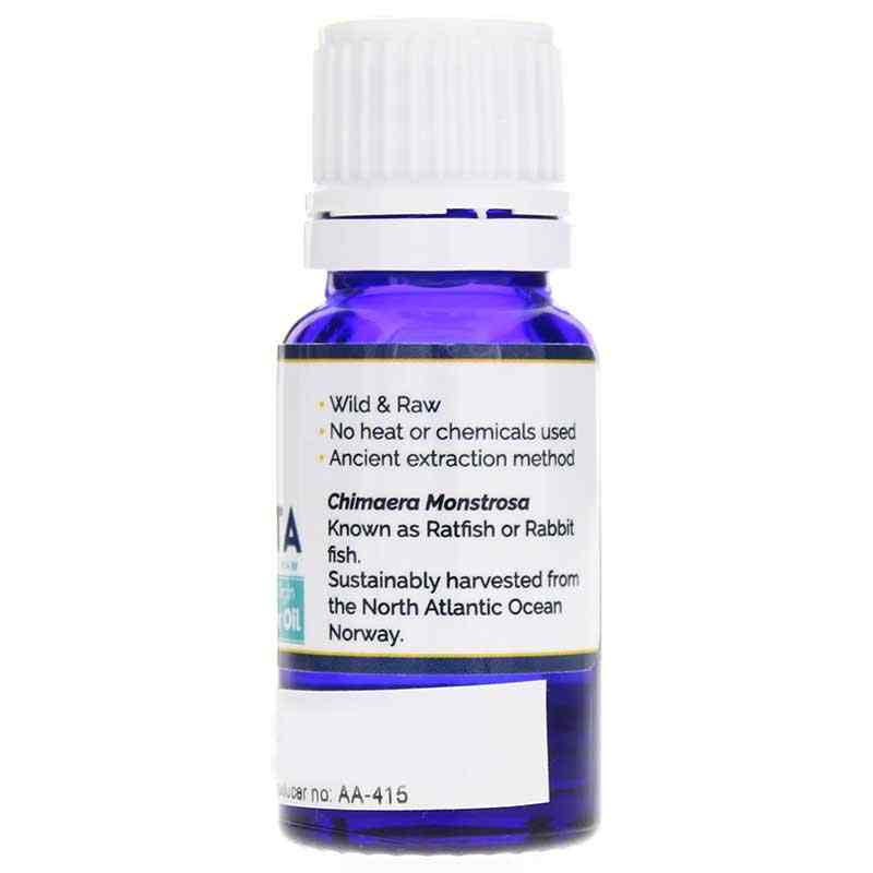 Extra Virgin Ratfish Liver Oil, 10 Ml, by Rosita, image #2