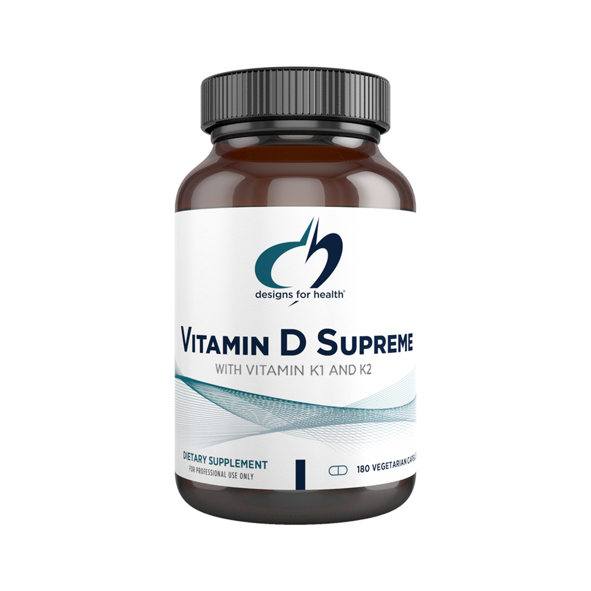 Vitamin D Supreme with K1 and K2, by Designs For Health