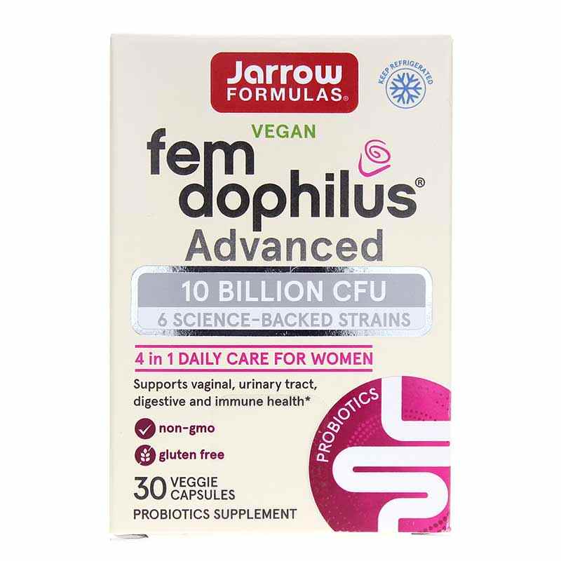 Fem-Dophilus Advanced, 30 Veg Capsules, by Jarrow Formulas