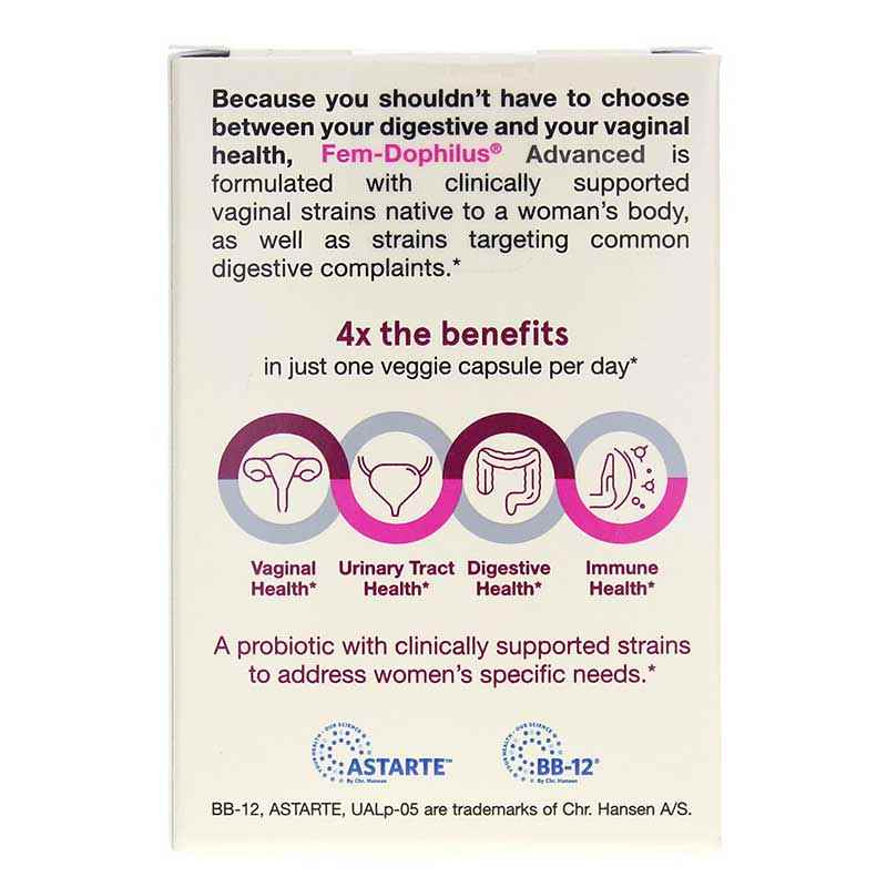 Fem-Dophilus Advanced, 30 Veg Capsules, by Jarrow Formulas, image #3