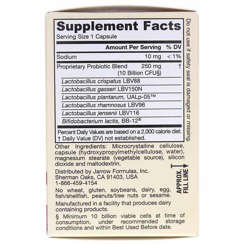 Fem-Dophilus Advanced Shelf-Stable, 30 Veg Capsules, by Jarrow Formulas, image #2
