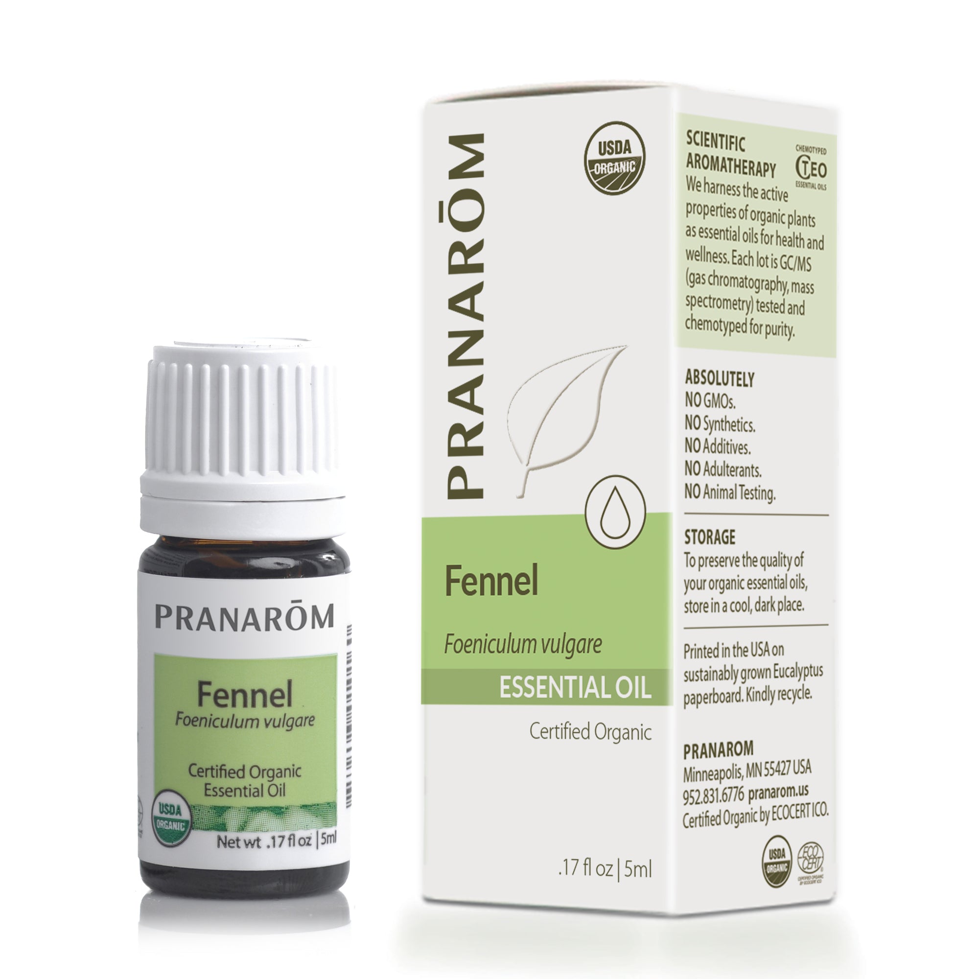 Fennel Essential Oil, .17 Oz, by Pranarom
