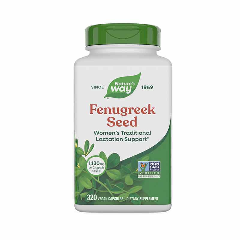 Fenugreek Seed, 320 Vegan Capsules, by Natures Way