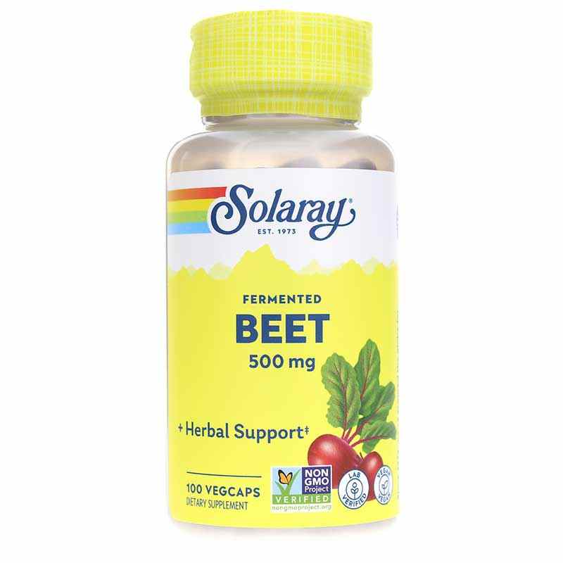 Fermented Beet 500 Mg, by Solaray