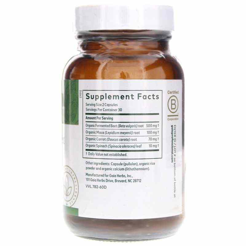 Fermented Beet & Maca, by Gaia Professional Solutions, image #2