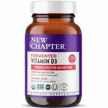 Fermented Vitamin D3 2,000 IU, 60 Veg Tablets, by New Chapter