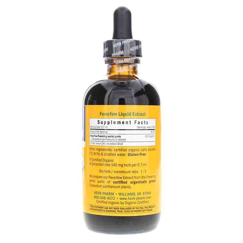 Feverfew Extract, 4 Oz, by Herb Pharm, image #2