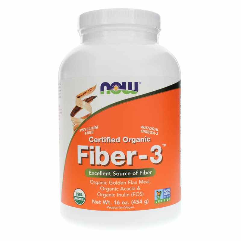 Fiber-3 Organic, by NOW Foods