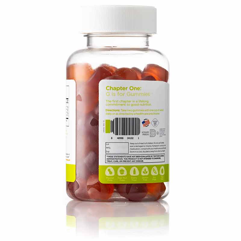 Fiber Gummies, 60 Gummies, by Chapter One, image #3