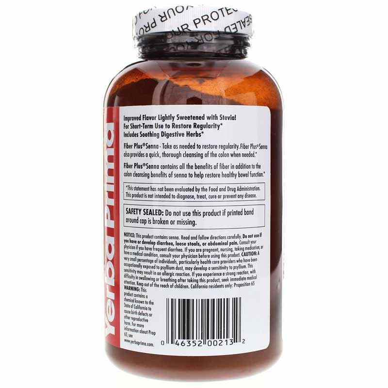 Fiber Plus Senna Powder, by Yerba Prima, image #2