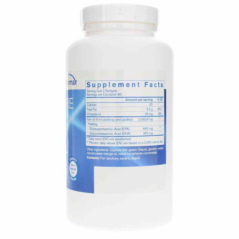 Finest Pure Fish Oil Capsules, 120 Softgels, by Pharmax, image #2