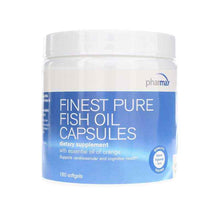 Finest Pure Fish Oil Capsules, 180 Capsules, by Pharmax