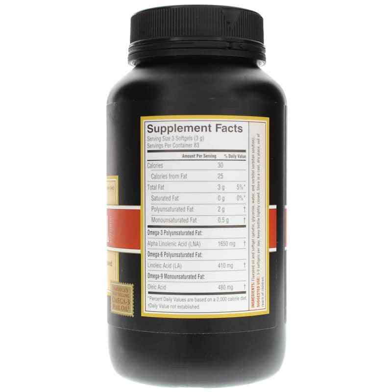 Flax Oil Softgels, 250 Softgels, by Barleans Organic Oils, image #2