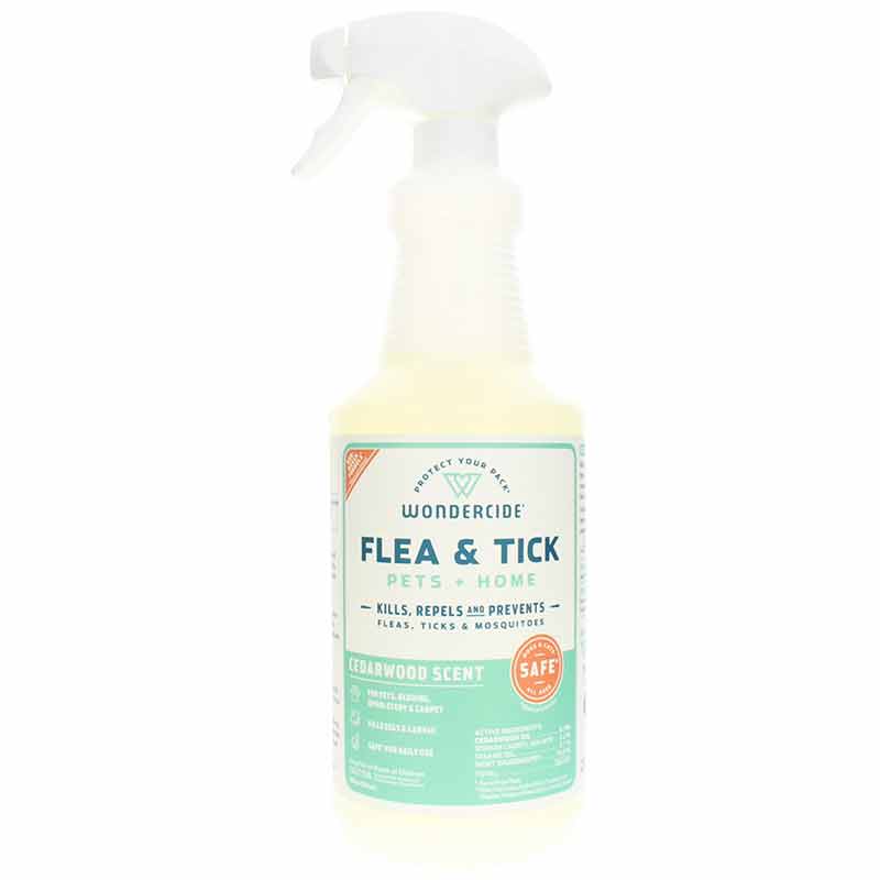 Flea & Tick Control for Pets + Home, Cedar, 32 Oz, by Wondercide