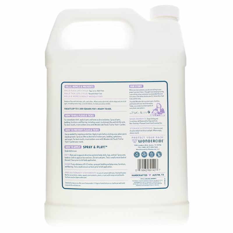 Flea & Tick Control for Pets + Home, Rosemary, 128 Oz, by Wondercide, image #2