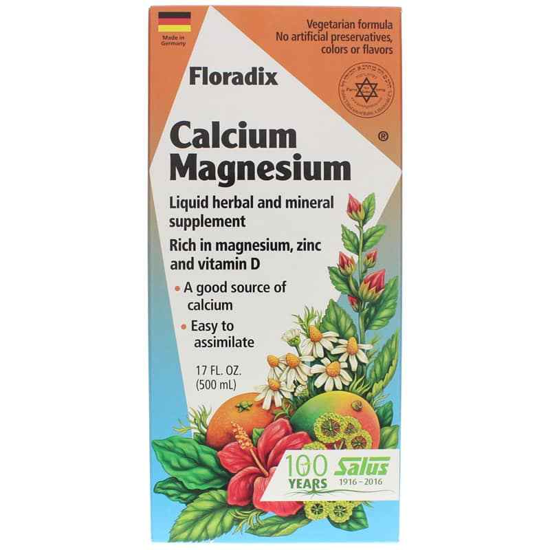 Floradix Calcium Magnesium Liquid, by Salus