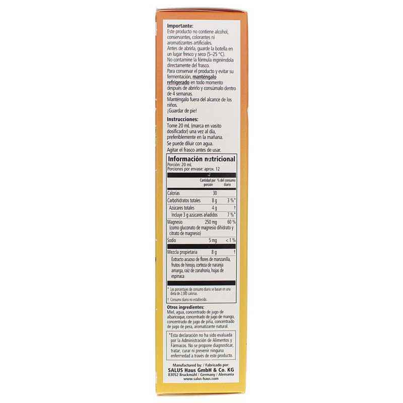 Floradix Magnesium Liquid, 8.5 Oz, by Salus, image #4