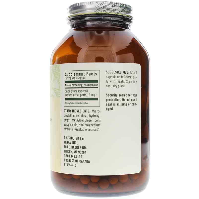 FloraSil Plant-based Silica, 180 Veg Capsules, by Flora, image #2
