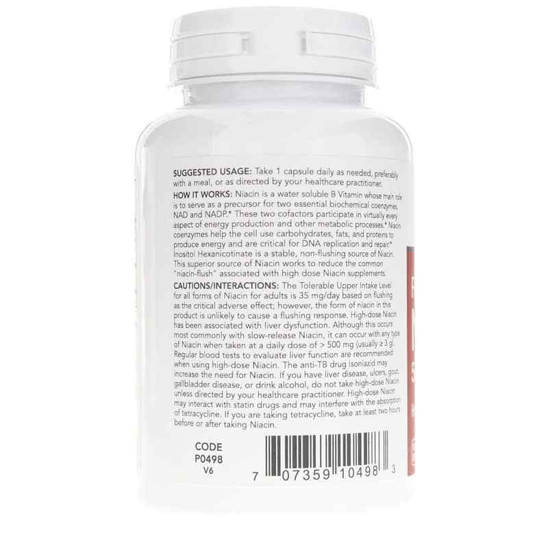 Flush-Free Niacin 500 Mg, by Protocol For Life Balance, image #3