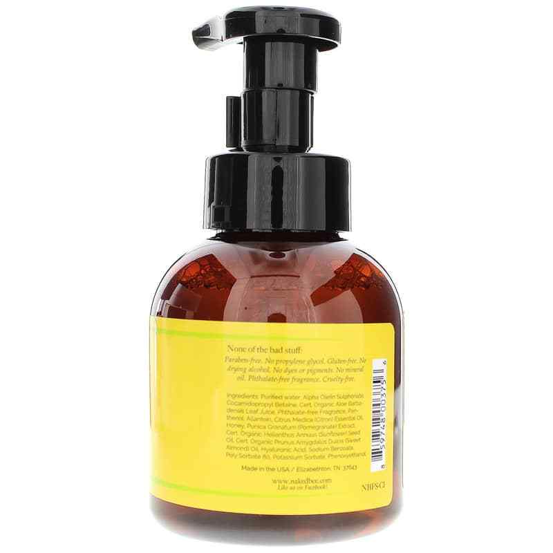 Foaming Hand Soap, Citron & Honey, by Naked Bee, image #2