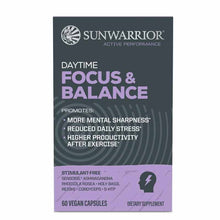 Daytime Focus & Balance, by Sunwarrior
