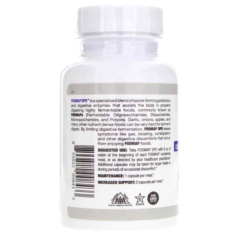 FODMAP DPE Digestive Probiotics, 60 Capsules, by Arthur Andrew Medical, image #3