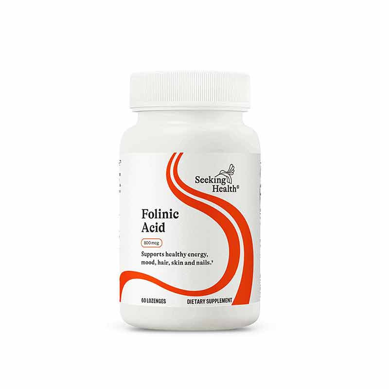 Folinic Acid Lozenge 800Mcg, by Seeking Health