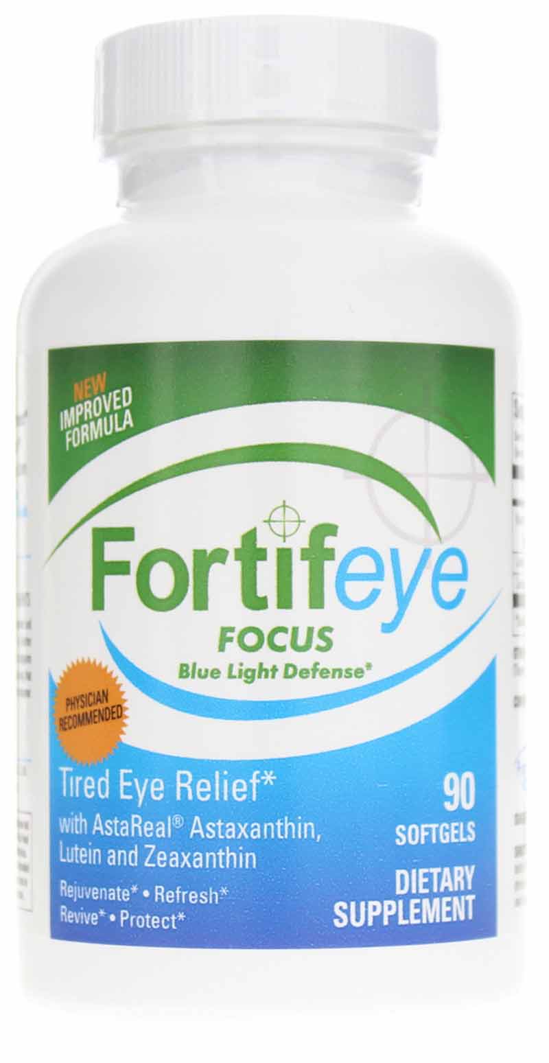 Fortifeye Focus, 90 Softgels, by Fortifeye Vitamins