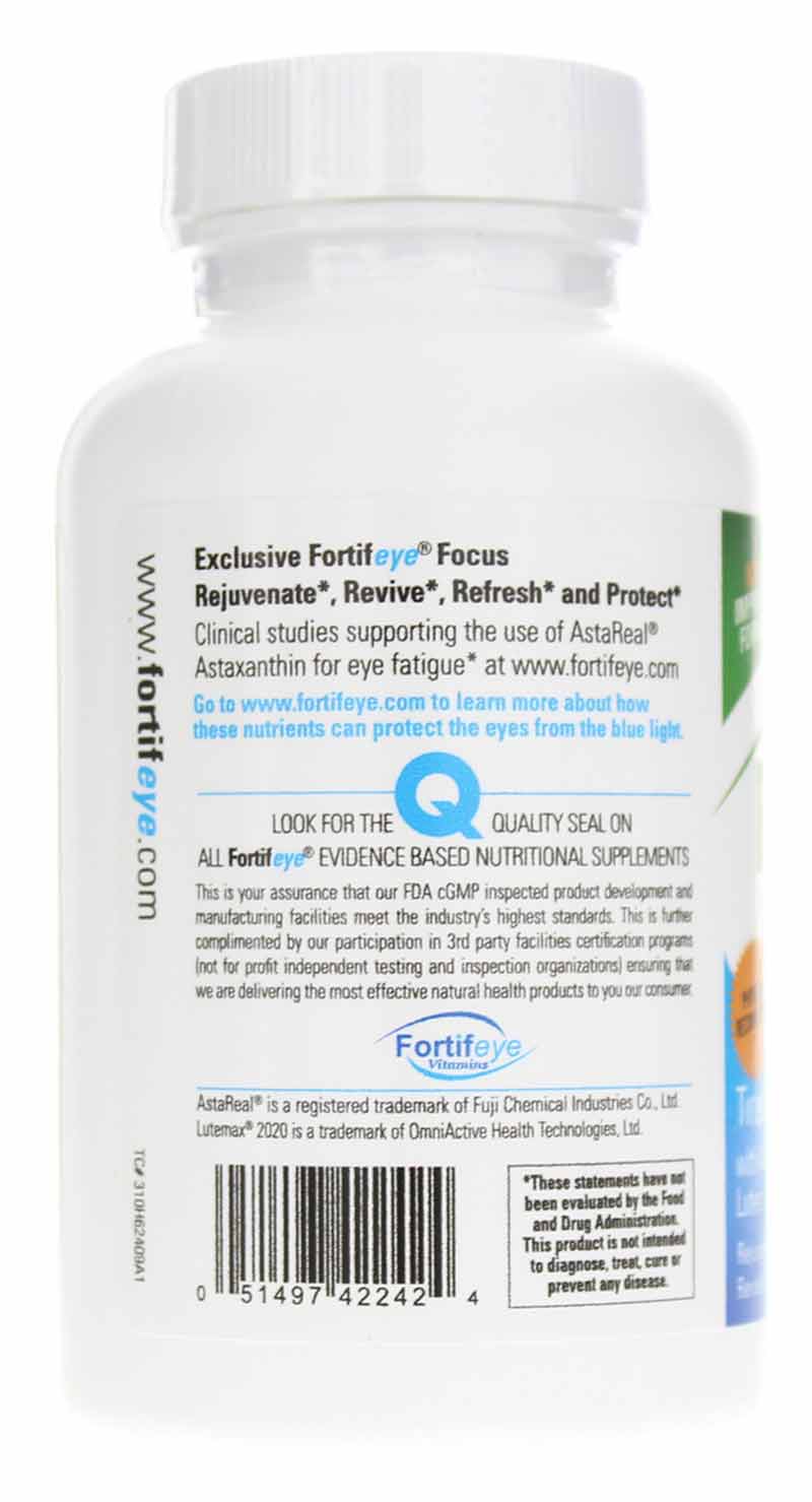 Fortifeye Focus, 90 Softgels, by Fortifeye Vitamins, image #3