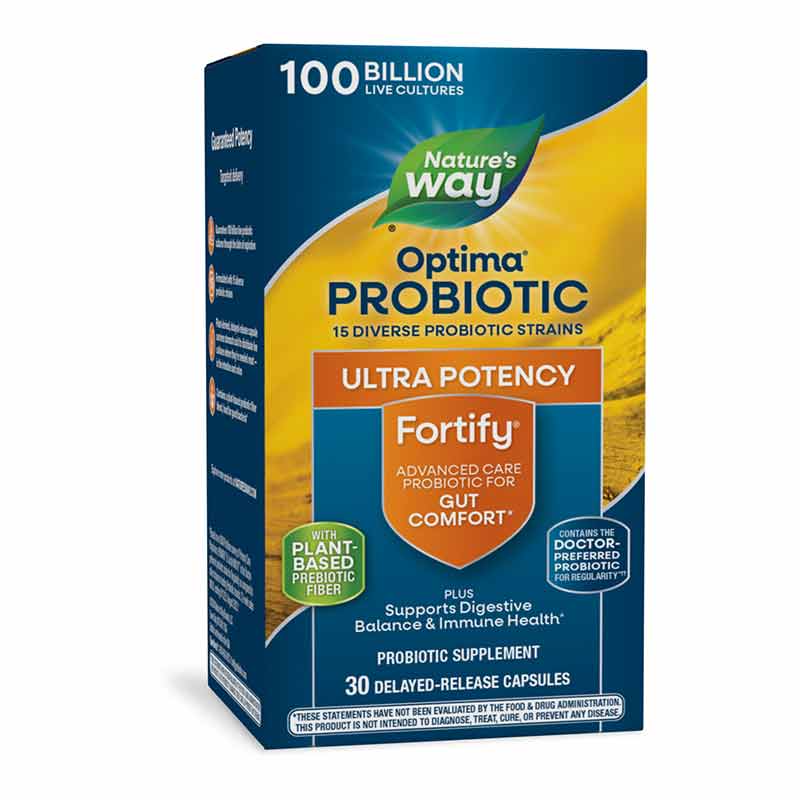 Fortify Optima Max Potency 100 Billion, by Natures Way