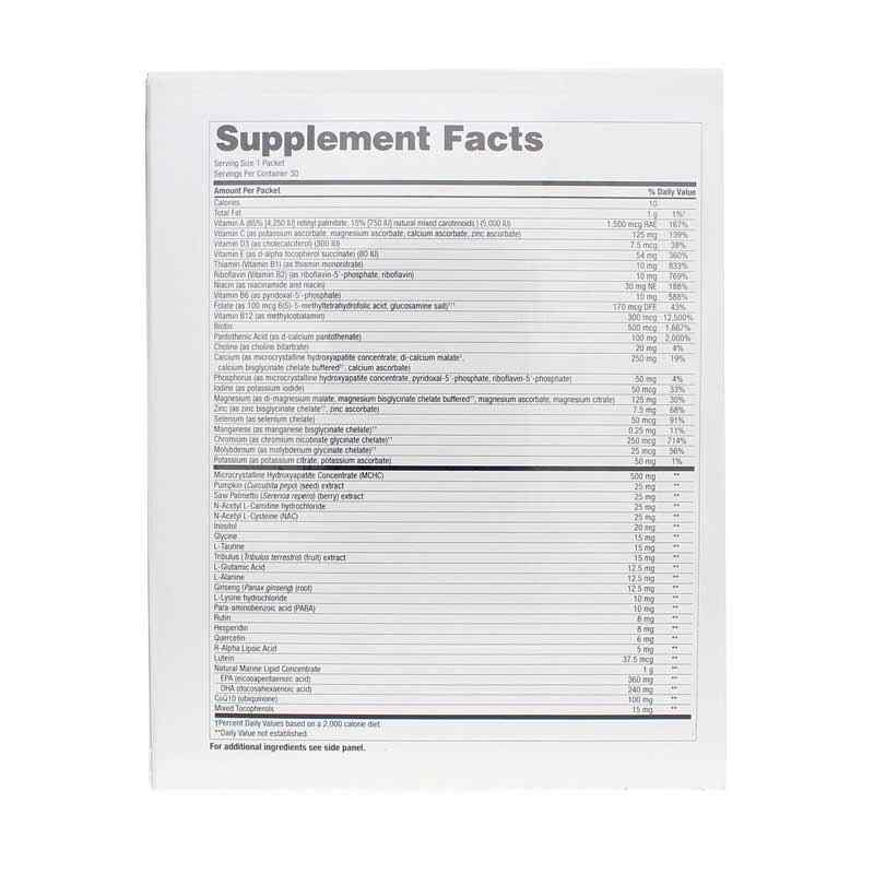 Foundation Essentials for Men & Women without Iron, 30 Packets, by NuMedica, image #3