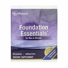 Foundation Essentials for Men & Women without Iron, 60 Packets, by NuMedica