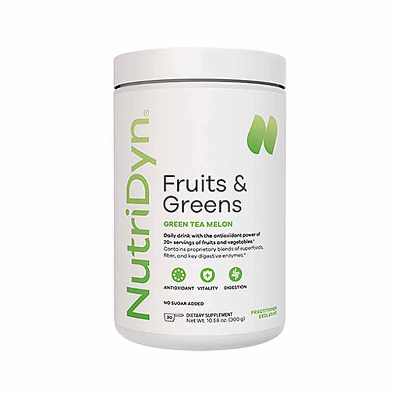 Fruits & Greens Daily Drink, Green Tea Melon, by NutriDyn