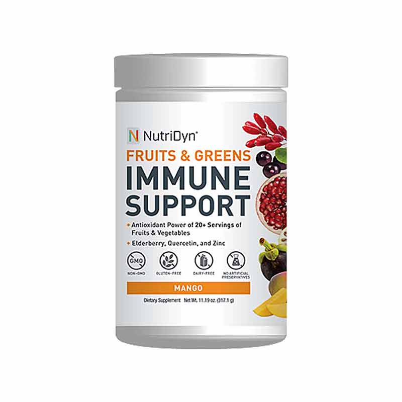 Fruits & Greens Immune Support, Mango, by NutriDyn